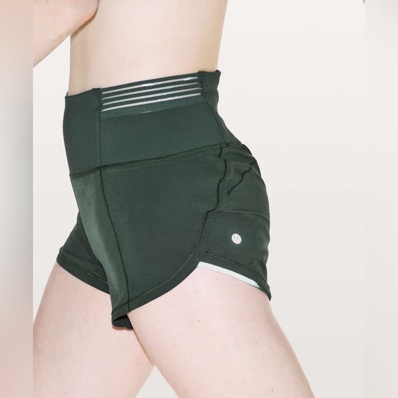 Lululemon Before Dawn Run Short *3.5" Deep Ivy Size 6 - Picture 3 of 9